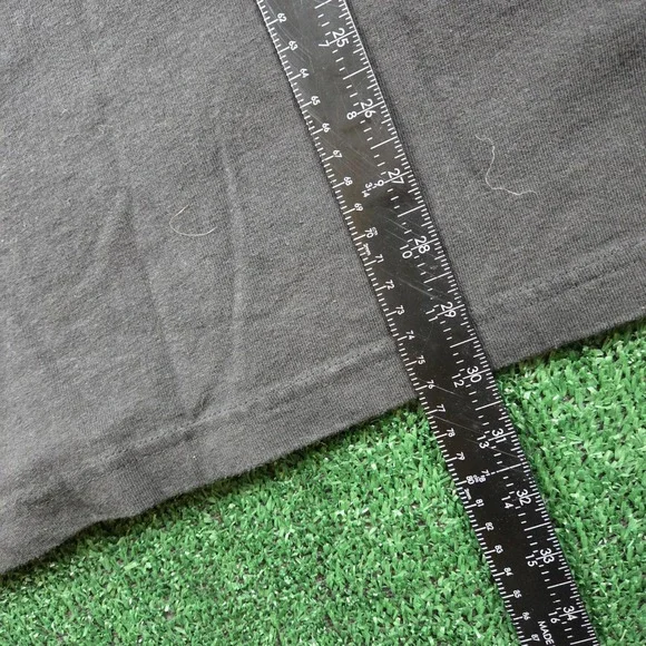 Carhartt Mens Long Sleeve Pocket T-Shirt XL Loose Fit Black Neon Yellow Graphic - Picture 7 of 7